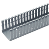 6FT 4.1x2.25 Panduct Type F PVC Narrow Finger/Slot Wiring Duct F2X4LG6