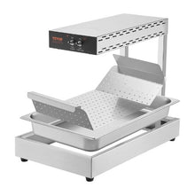 Electric 750W Food Heat Lamp Warmer for Fries & Snacks