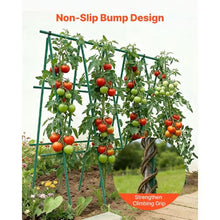 46 Inch Tomato Stakes Metal Garden Stakes for Climbing Plants (50 Pack)
