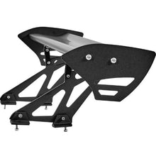 43.3 In GT Wing Car Spoiler – Adjustable Aluminum Rear Racing Wing (Black)