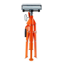 28-52 In Heavy Duty Roller Stand  for Pipes Wooden Boards 1104A