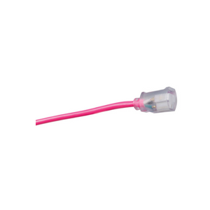 100 ft. 12/3 SJTW Outdoor Extension Cord w/ Light End Cool Pink 2579SW000A (Pack of 4)