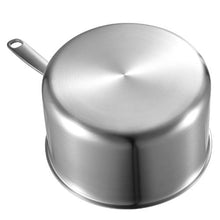 4 QT Stainless Steel  Saucepan with Glass Lidfor Oven Dishwasher Induction Cooker