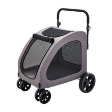 4 Wheels Cat with Dog Carrier and Folding for Pet's DTC-909