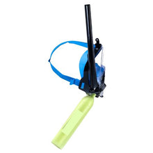 0.5L Mini Scuba Tank with Sub-Mask Portable Diving Cylinder Reusable Emergency Pony Bottle for Snorkeling