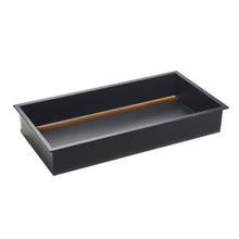 13 x 25 Inch LED Shower Niche Stainless Steel Recessed Wall Shelf Waterproof (Black)
