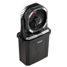 Misting Fan with 2.38 Gal Tank 10000mAh Battery 4 Speeds 5 Light Modes Portable Cooling Fan for Indoor & Outdoor