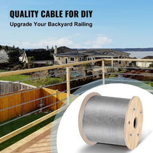3/16 Inch 7x19 Strand T304 Stainless Steel Braided Aircraft Cable 500FT