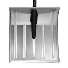 16 In Aluminum Alloy Snow Shovel with Non-Slip Grip Lightweight & Detachable for Driveway Garden & Outdoors