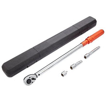 1.3 cm Adjustable Torque Wrench Set with Adapters Extension 18250FTLB
