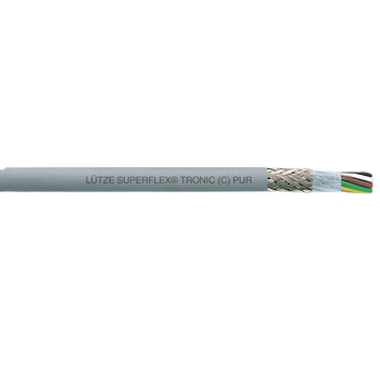 22 Awg 10 Conductor Shielded Lutze Superflex Tronic Pur 300V Cables 117113