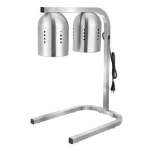 500W Food Heat Lamp Electric Stainless Steel Commercial Warmer for French Fries Buffets Kitchens and Restaurants