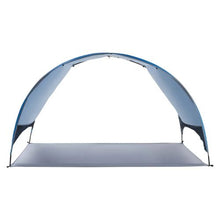 4-Person Beach Tent Sun Shelter – UPF 50+ Portable Canopy with Carry Bag & Ground Stakes for Camping Fishing & Outdoor Use