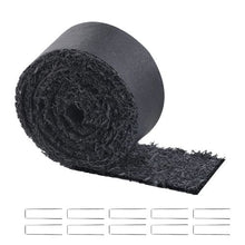 20 x 4.5 Inch Black Rubber Mulch Garden Edging – Permanent, Natural-Looking, Recycled Rubber Mat