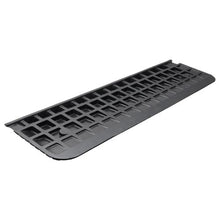 Upgraded Rubber Threshold Ramp 1" Rise Wheelchair Ramp Doorway, Natural Curb Ramp Rated for Wheelchair and Scooter