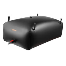 264.2 Gal Water Storage Bladder Collapsible 1000D PVC Leakproof Water Tank for Camping RV & Garden Use