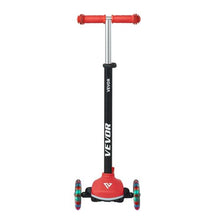 3-Wheel Kick Scooter for Kids 3+ Light-Up Wheels Adjustable Handlebar Anti-Slip Deck Lightweight Aluminum Frame (S789R)
