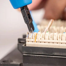 Non Impact Punch Down Tool and 110 Blade with Cutter PD-110 (Pack of 3)