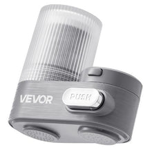 Faucet Mount Water Filter Vertical Carbon Fiber Purifier for Sink Tap Removes Chlorine & Lead, 3 Filters Gray