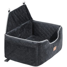 55 lbs Dog Booster Car Seat Pet Car Seat Small Dog up to Gray for Car JBS-PCS-001-BLACK
