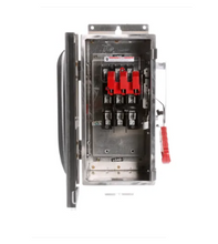 30A 240VAC 200KAIC Steel Fusible Heavy Duty Safety Switch HF321S
