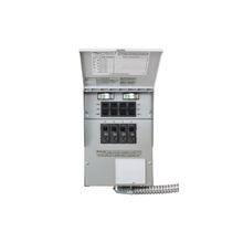 30A 4 Circuit 2P20 Manual Transfer Switch With Meters 304C