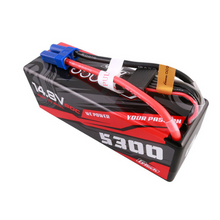 Gens Ace 5300mAh 4S1P 14.8V HardCase G-Tech Lipo Battery14# With EC5 Plug GEA534S60E5GT