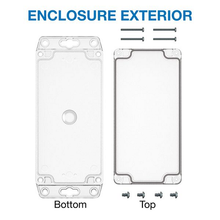 Plastic Box Enclosure For Wall/surface Mount With Flang Watertight RBF63P06C28C