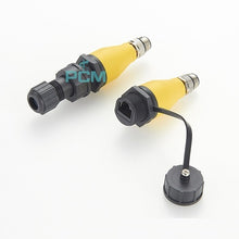 4 Pin D Code Waterproof RJ45 to M12 Adapter PCM-HD-0089