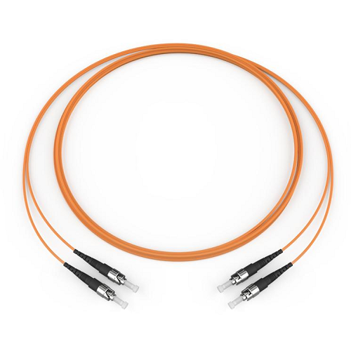 Standard ST MM/Standard ST MM OM1 62.5um 2F Zipcord Riser Standard Orange Jacket 2M CORNING 505002K5130002M