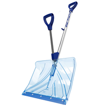 18-inch Strain-Reducing, Shatter-Resistant Polycarbonate Snow Shovel with Spring-Assisted Handle