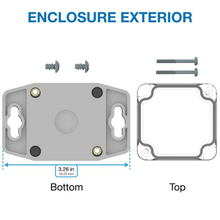 1.97" X 1.38" X 2.05" Shield Electronic Enclosure RBF22P04C10G