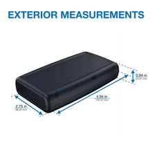 Mother Board Fixing Storage Box Trans Grey ,Hand Held Enclosure With Removable End Panel H65TRGY