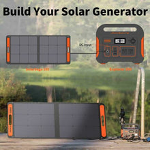 Explorer 300 Portable Power Station With Solar Saga 100W