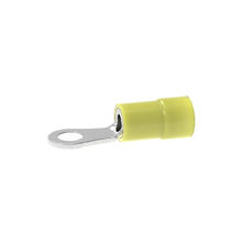 12-10 AWG StrongHold Terminal Ring Yellow EV10-8RB-Q (Pack of 25)