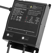 2-Bank 10A 12V Onboard Boat Charger IP68 Waterproof Smart On-Board Battery Charger