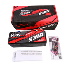 Gens Ace 5300mAh 4S1P 14.8V HardCase G-Tech Lipo Battery14# With EC5 Plug GEA534S60E5GT