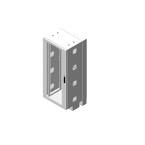 CUBE-iT Wall-Mounted Floor Supported Cabinet 13495-E60