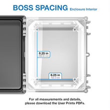 11.75" x 9.98" x 7.13" Industrial Enclosure Included Flange Kit I352HLTGBC