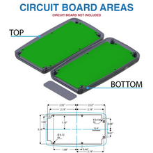 Mother Board Fixing Storage Box Trans Grey ,Hand Held Enclosure With Removable End Panel H65TRGY