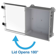 17.75" x 16.27" x 7.13" Boss Spacing Industrial Enclosure I622HL,TCBG