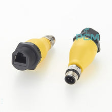 4 Pin D Code Waterproof RJ45 to M12 Adapter PCM-HD-0089