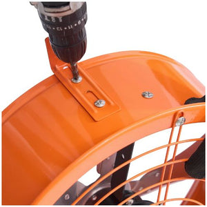 14-Inch Gable Mount Attic Exhaust Fan 1300 CFM with Adjustable Thermostat