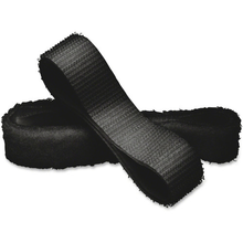 3/4"W Fastener Tie Loop With Adhesive Velcro Brand Black 190940