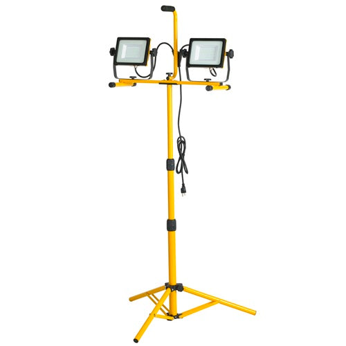 6,000 Lumen Dual Head Work Light Tripod CSW3X2 (Pack of 2)