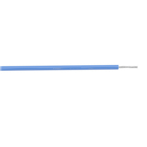 18 AWG Gauge 16 Conductor Blue Jacket Marine Wire (Standard Lengths)