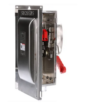 30A 240VAC 200KAIC Steel Fusible Heavy Duty Safety Switch HF321S