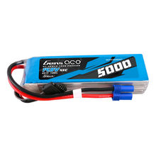 Gens Ace 5000mAh 4S1P 14.8V G-Tech Lipo Battery Pack With EC5 Plug GEA504S45E5GT