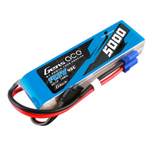 Gens Ace 5000mAh 4S1P 14.8V G-Tech Lipo Battery Pack With EC5 Plug GEA504S45E5GT