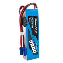Gens Ace 5000mAh 4S1P 14.8V G-Tech Lipo Battery Pack With EC5 Plug GEA504S45E5GT